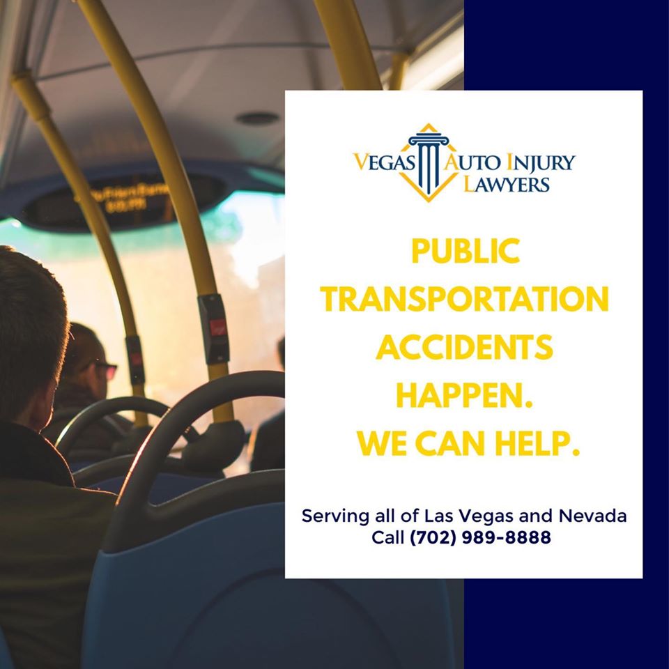 Public Transportation Accidents Happen. We Can Help. Serving all of Las Vegas and Nevada. Vegas Auto Injury Lawyers.