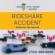 Rideshare Accident. Justice for the injured. Vegas Auto Injury Lawyers.